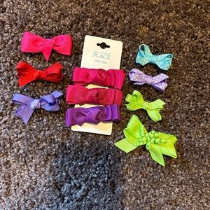 Set of hair clips